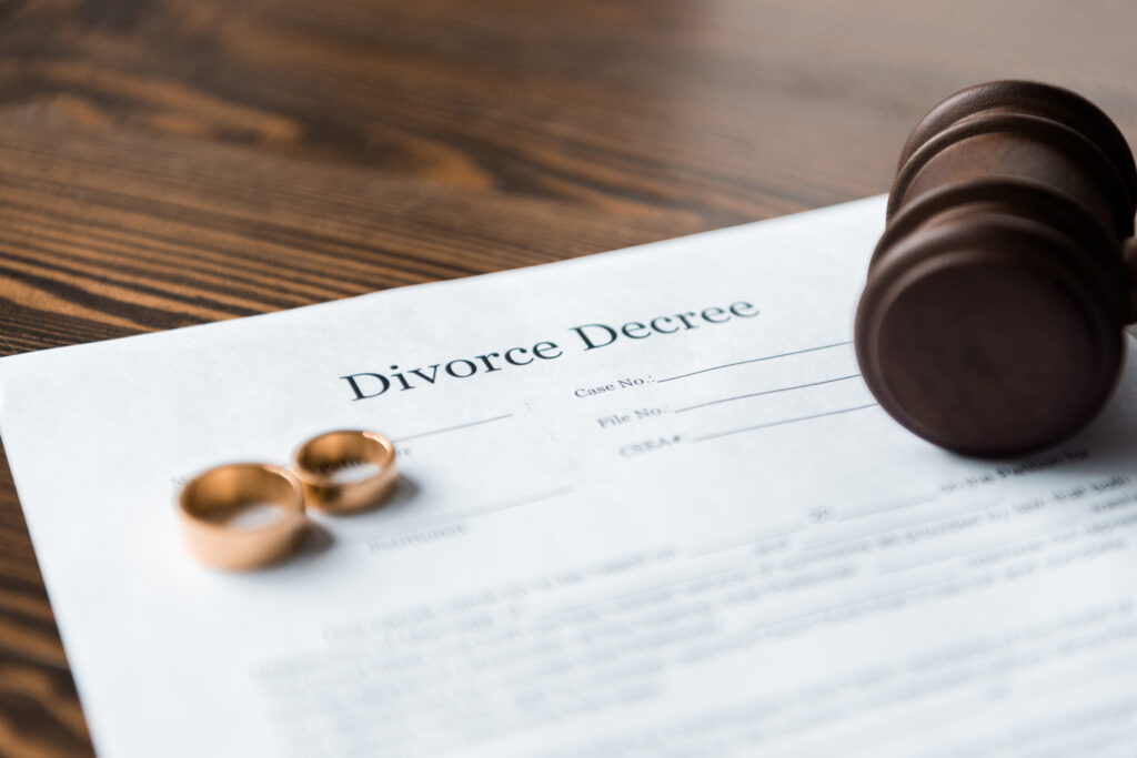 Divorce Decree with Wedding Rings | Vetrano | Vetrano & Feinman family lawyer explains Dissipation of the Marital Estate
